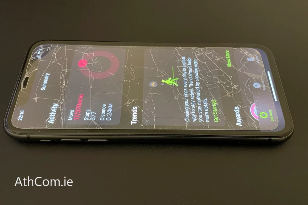 Sell your cracked phone to AthCom.ie