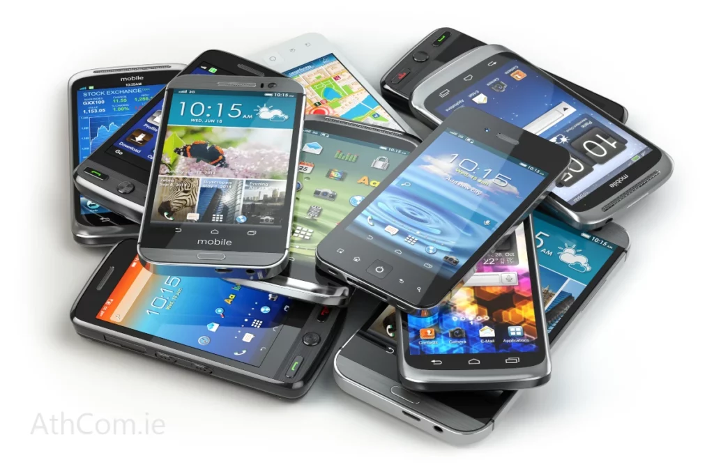 Mobile Phones Recycled in Ireland by AthCom.ie